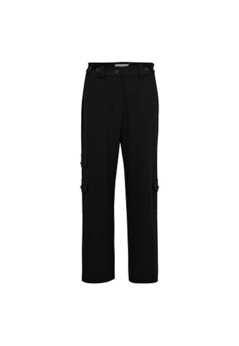 Pantaloni dama -  302969463 - Poliester/Viscoza - Negru Pantaloni dama -  302969463 - Poliester/Viscoza - Negru
