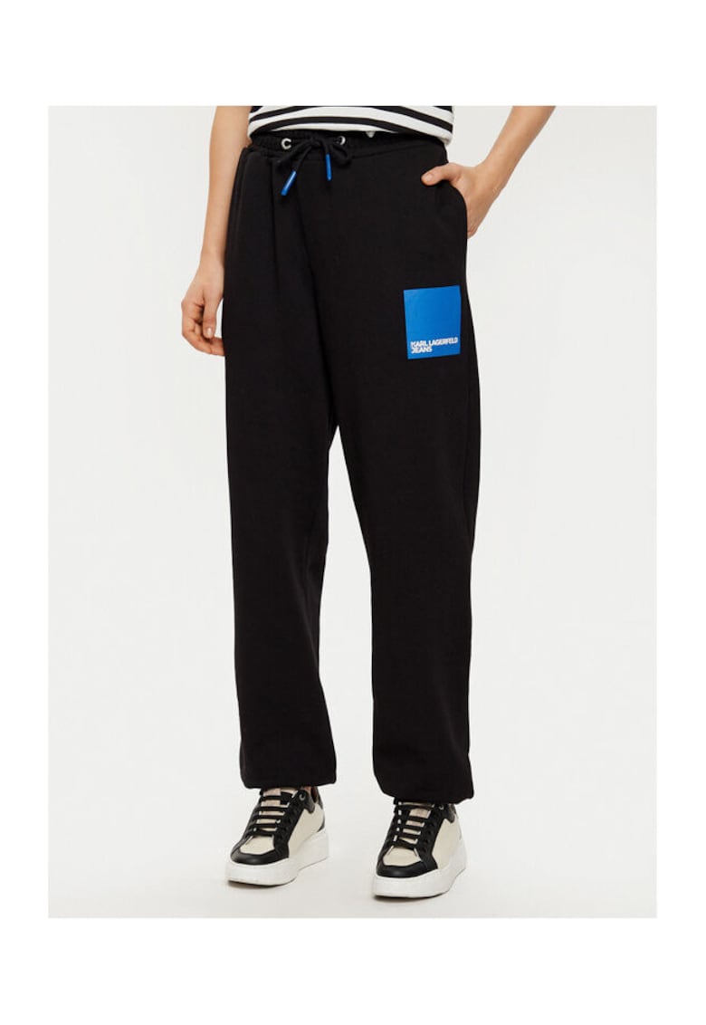 Pantaloni dama - 304582691 - Bumbac organic - Negru - Negru