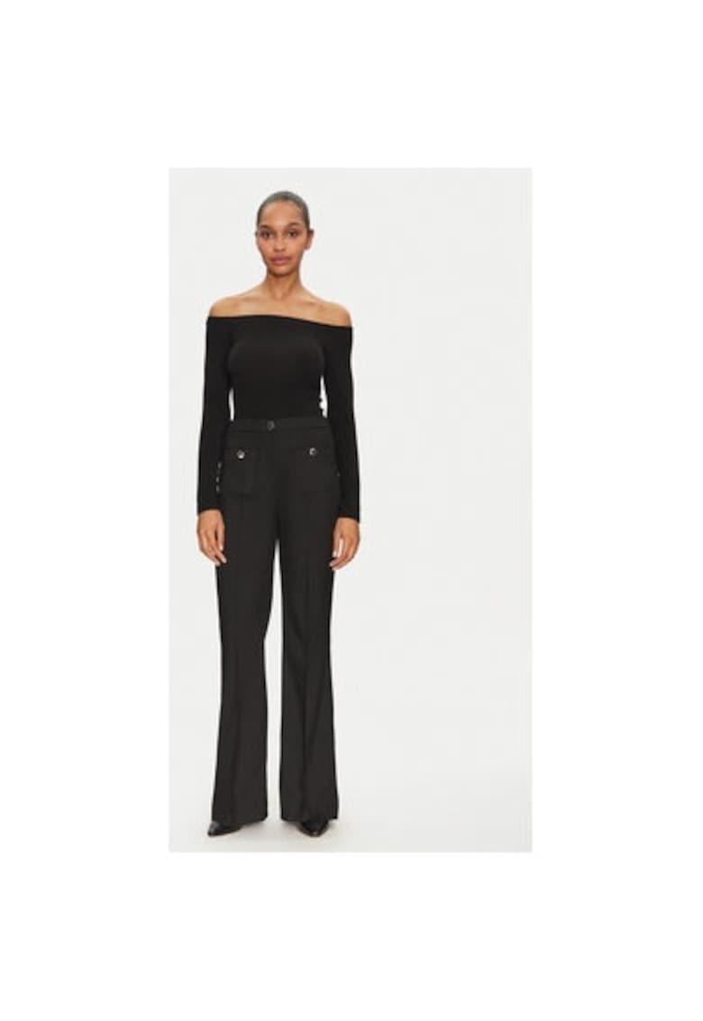 Pantaloni dama - 305253309 - Poliester/Viscoza - Negru Pantaloni dama - 305253309 - Poliester/Viscoza - Negru