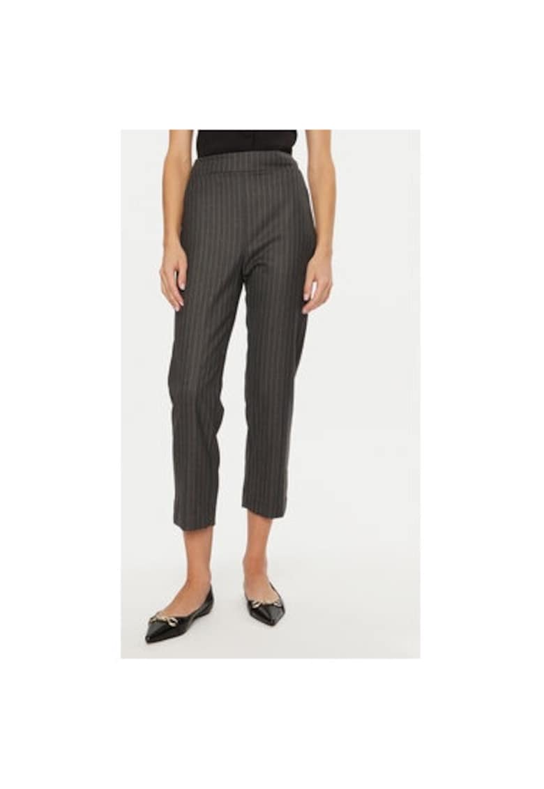 Pantaloni dama -  304839504 - Poliester/Viscoza - Gri