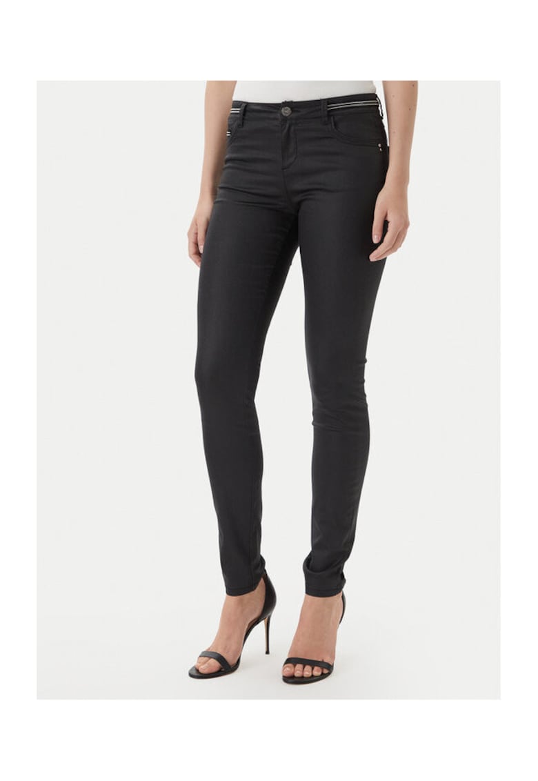 Pantaloni dama - 209363760 - Bumbac/Poliester - Negru - Negru