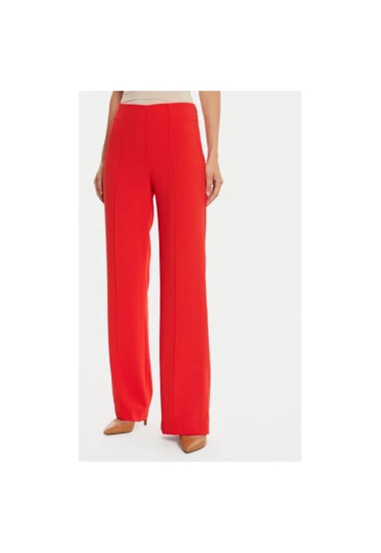 Pantaloni dama -  304480065 - Poliester Portocaliu