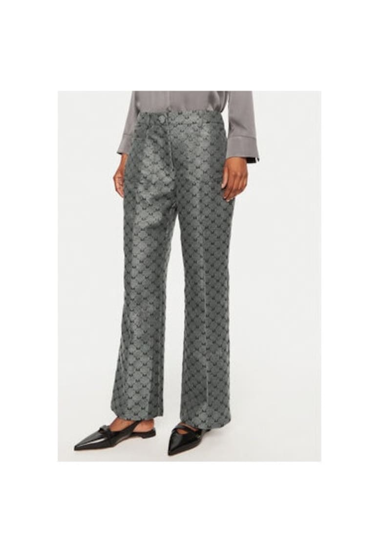 Pantaloni dama - 304796333 - Poliester reciclat/Poliester - Gri Pantaloni dama - 304796333 - Poliester reciclat/Poliester - Gri