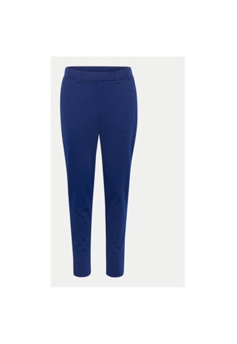 Pantaloni dama - 304751806 - Poliester/Viscoza - Albastru