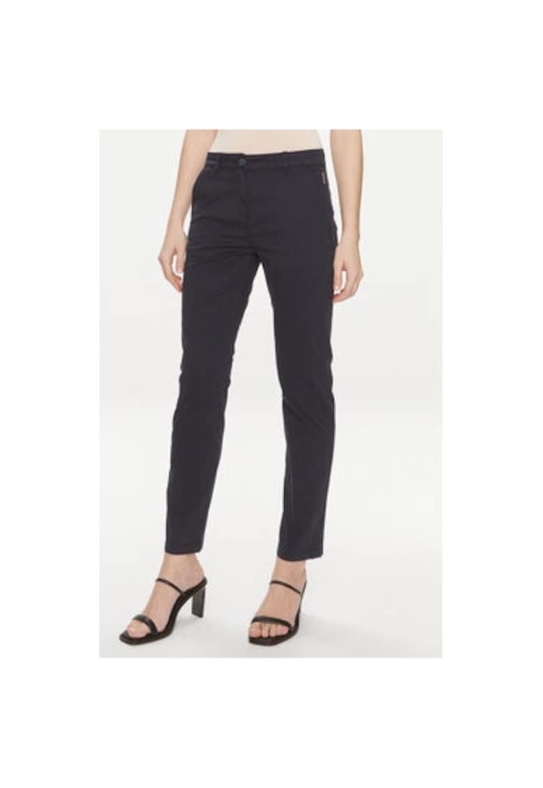 Pantaloni dama -  303651800 - Bumbac - Albastru