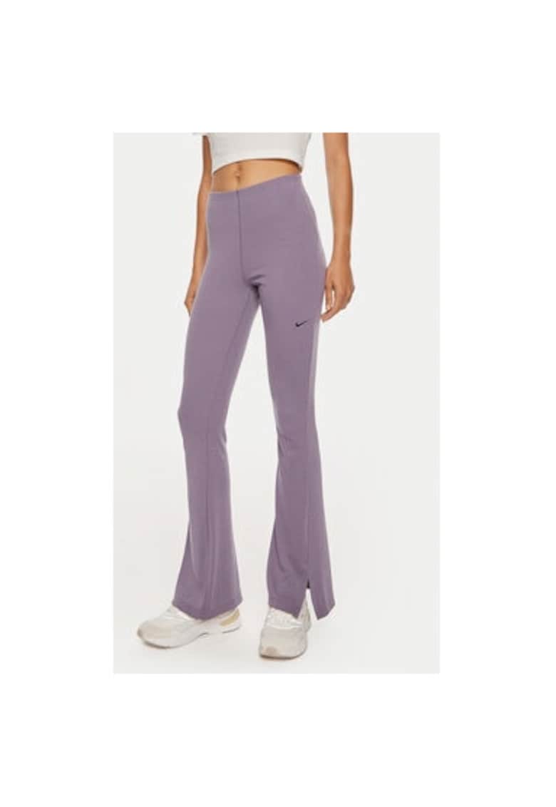 Pantaloni dama - 304643729 - Poliester/Lyocell - Violet - Violet