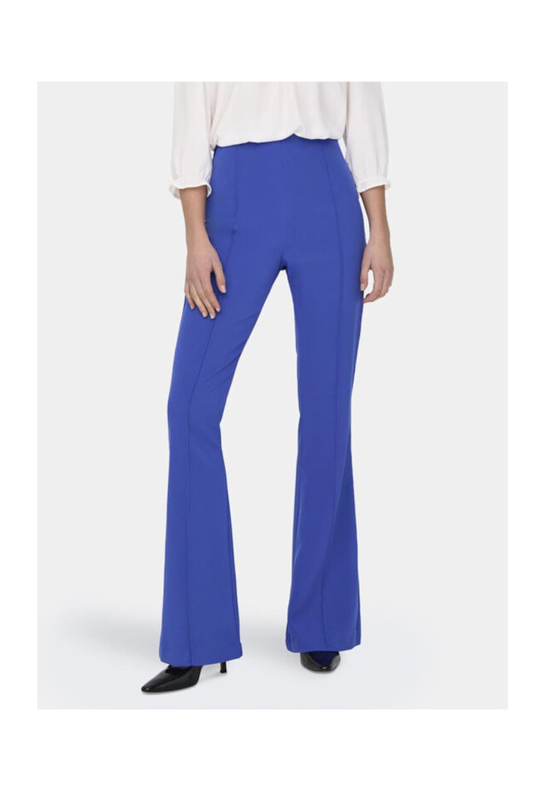 Pantaloni dama - 303393434 - Poliester reciclat/Poliester - Albastru - Albastru
