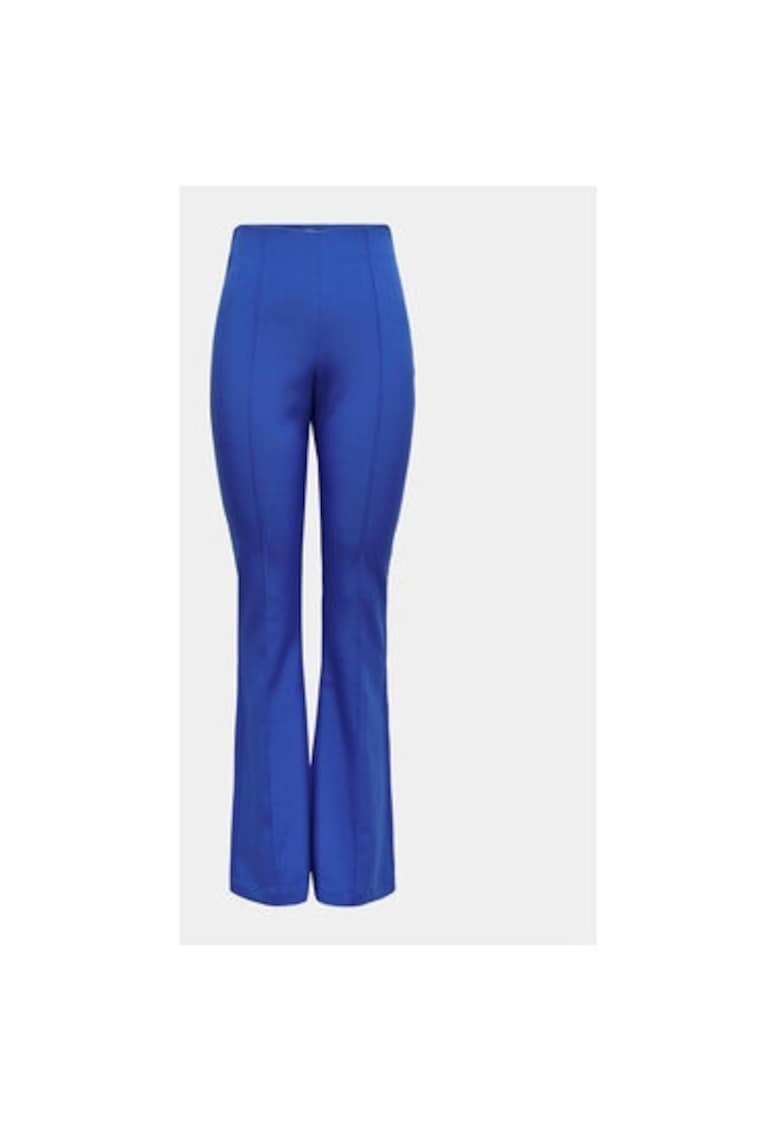 Pantaloni dama -  303393434 - Poliester reciclat/Poliester - Albastru