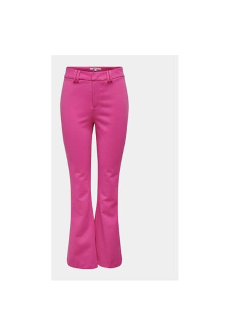 Pantaloni dama -  303323066 - Poliester - Roz