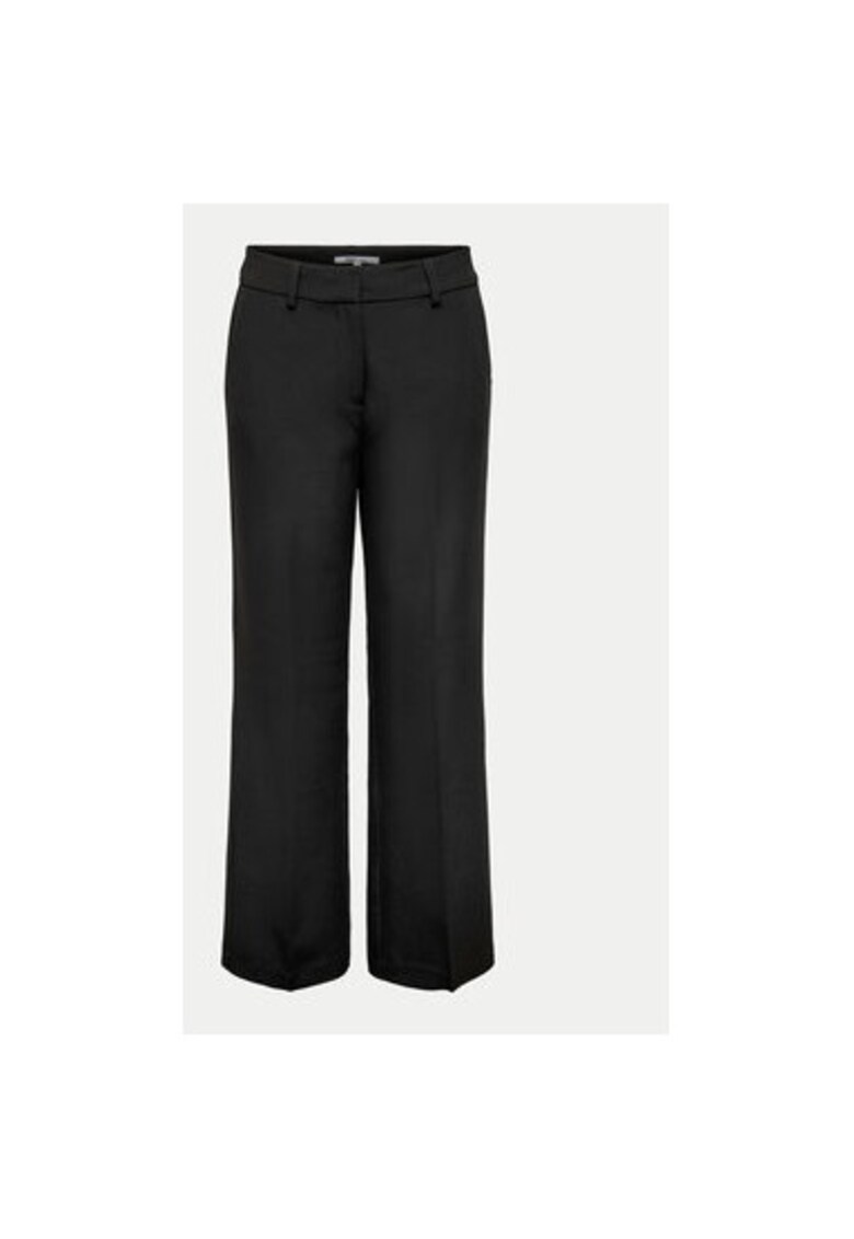 Pantaloni dama -  304542640 - Poliester reciclat/Poliester - Negru