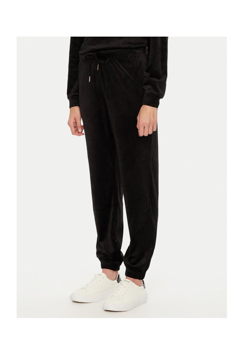 Pantaloni dama - 304685255 - Poliester recliclat - Negru - Negru