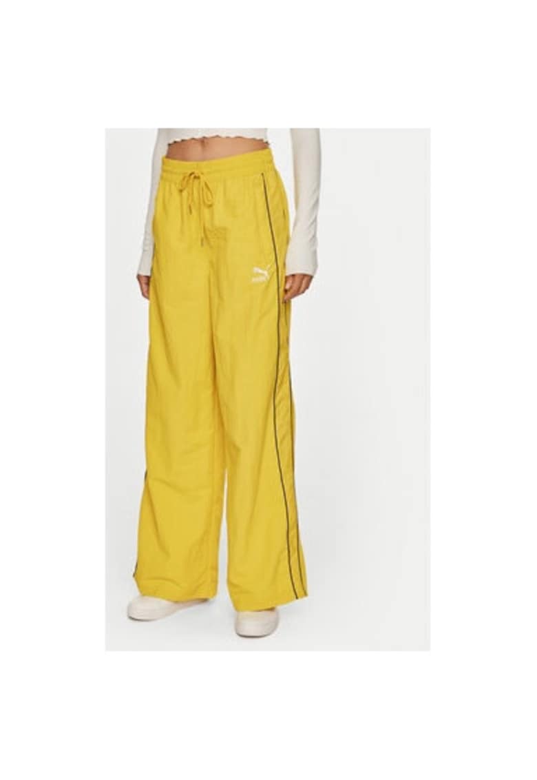 Pantaloni dama -  303891763 - Poliamida - XL INTL - Galben