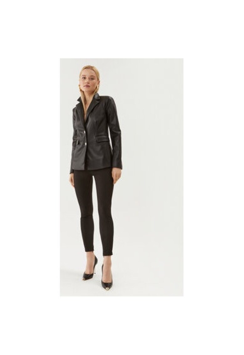 Pantaloni dama -  303502423 - Poliester - Negru