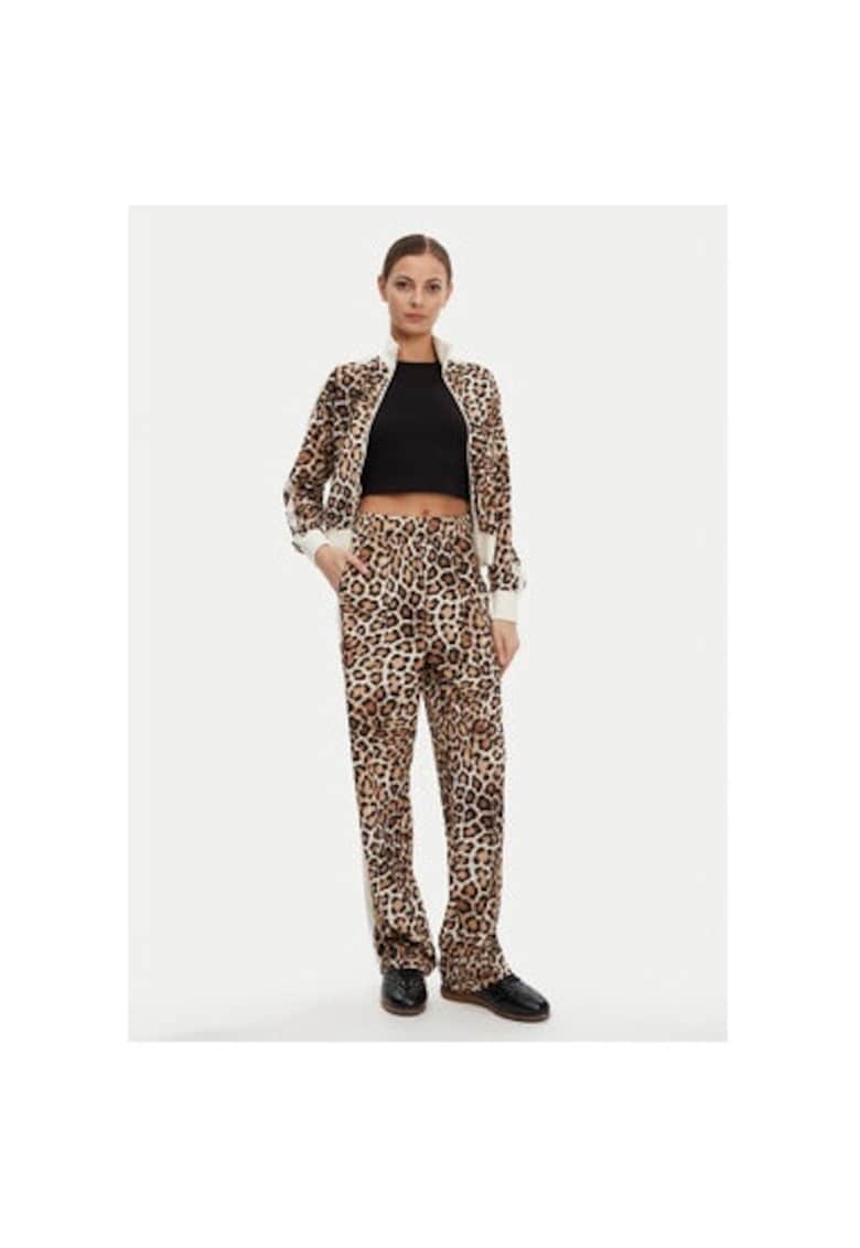 Pantaloni dama - 305069696 - Poliester reciclat - XL INTL - Maro