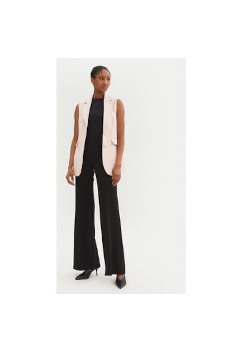 Pantaloni dama -  305264794 - Poliester - Negru