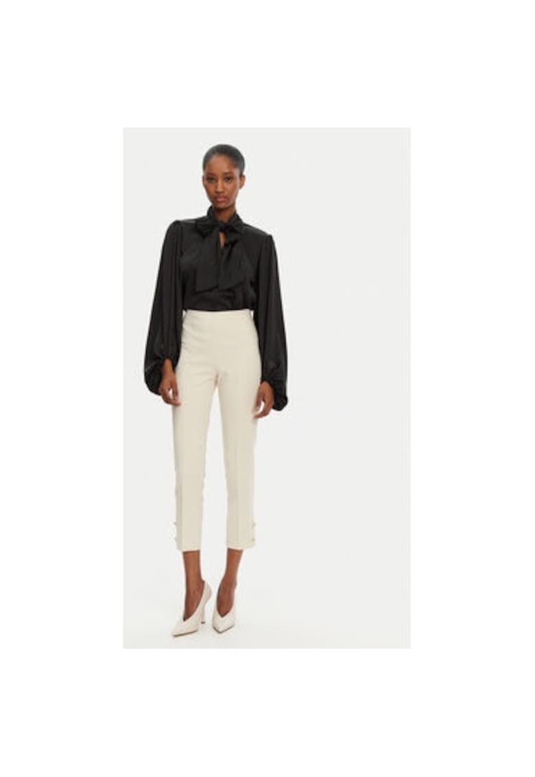 Pantaloni dama -  305264886 - Poliester - Bej