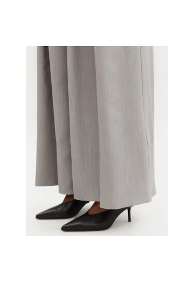 Pantaloni dama -  305265401 - Poliester/Viscoza - S INTL - Gri