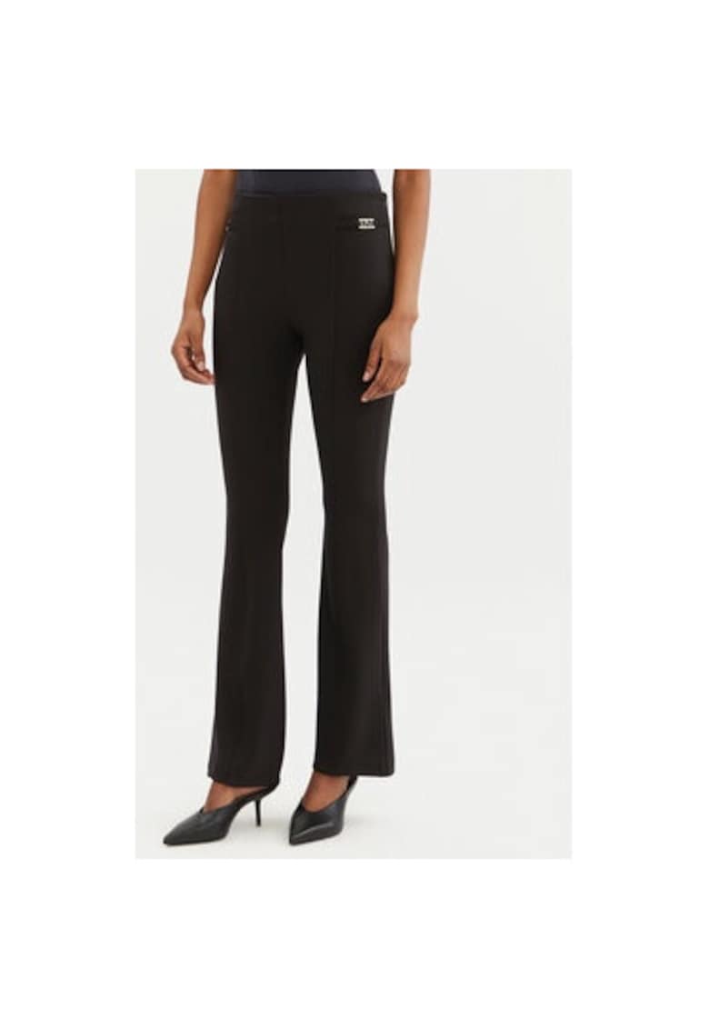 Pantaloni dama - 305265388 - Poliester - Negru Pantaloni dama - 305265388 - Poliester - Negru