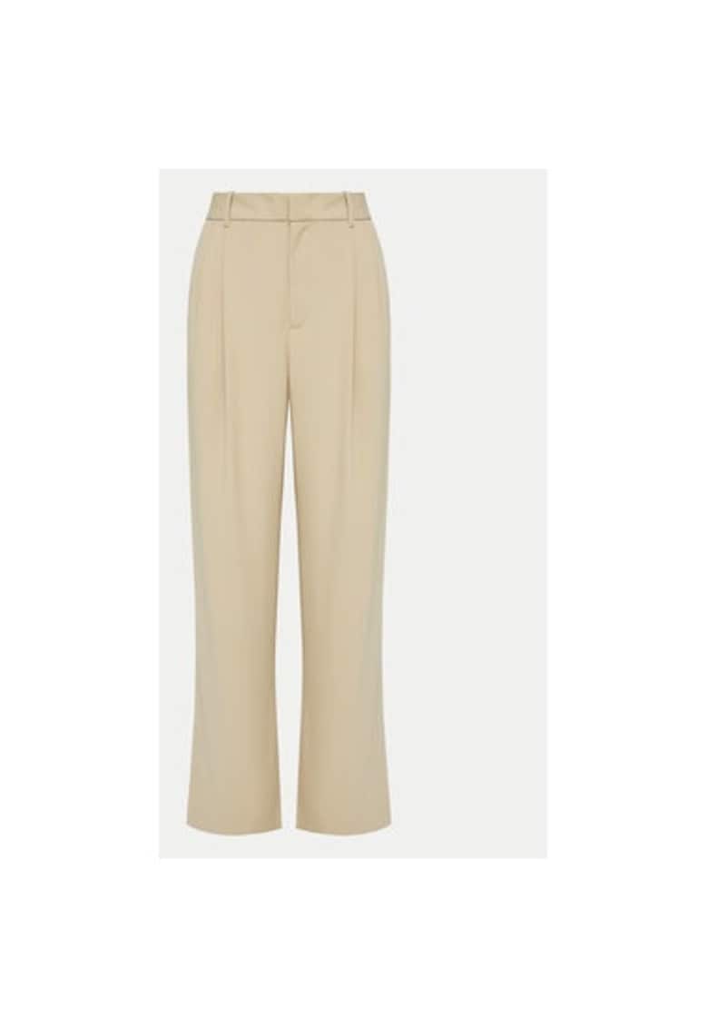 Pantaloni dama -  304609077 - Poliester - Verde