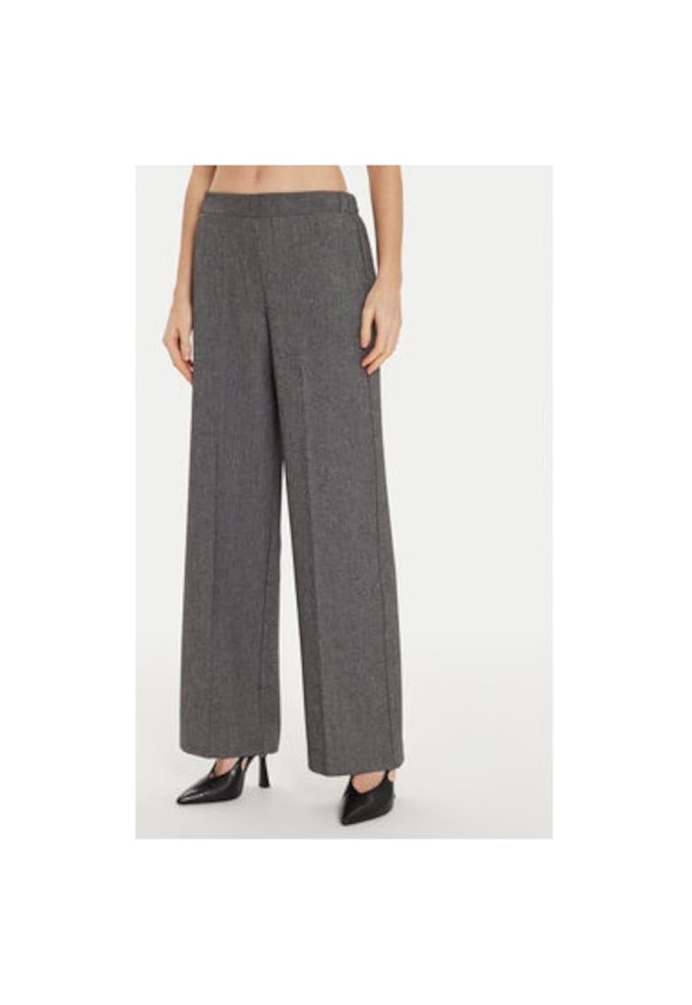 Pantaloni dama -  304919602 - Poliester/Viscoza - Gri