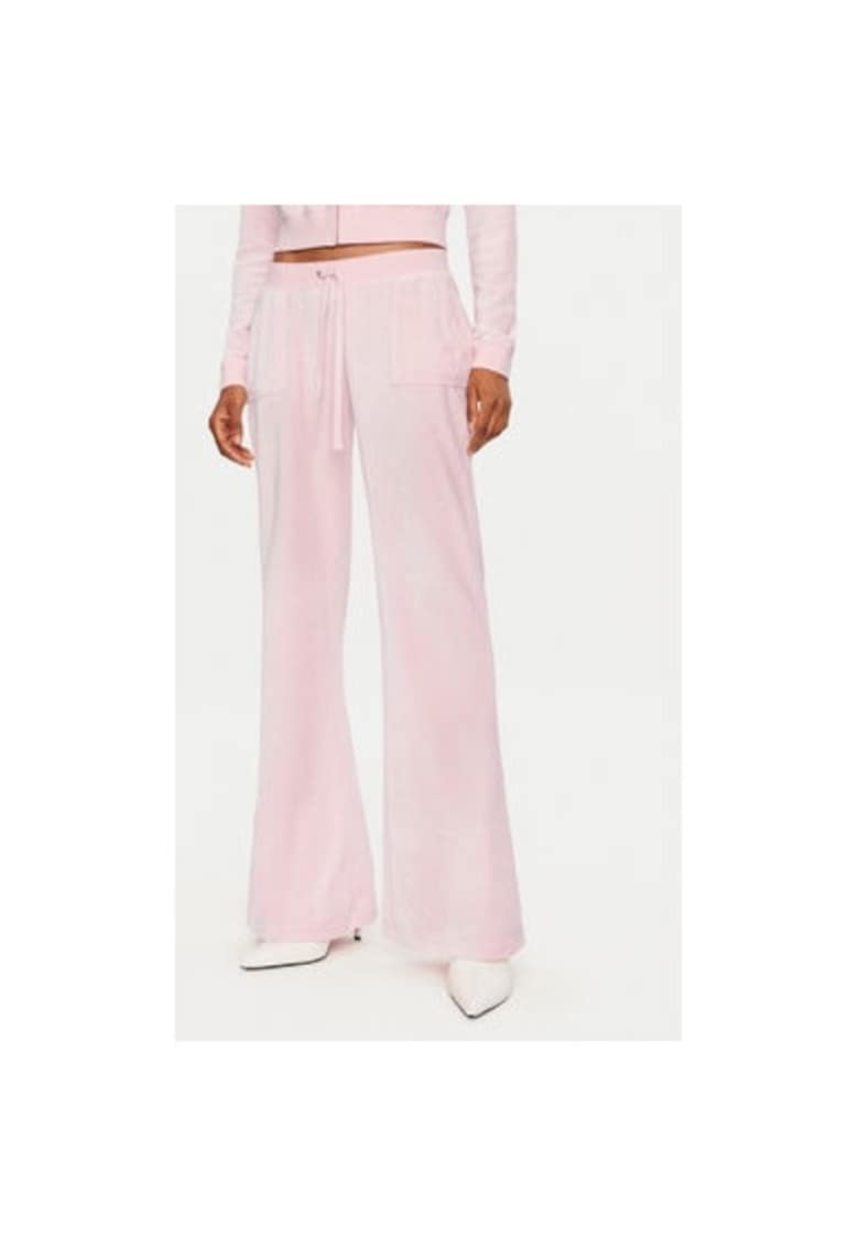 Pantaloni dama - 304460005 - Bumbac/Fibre de bambus/Poliester - Roz