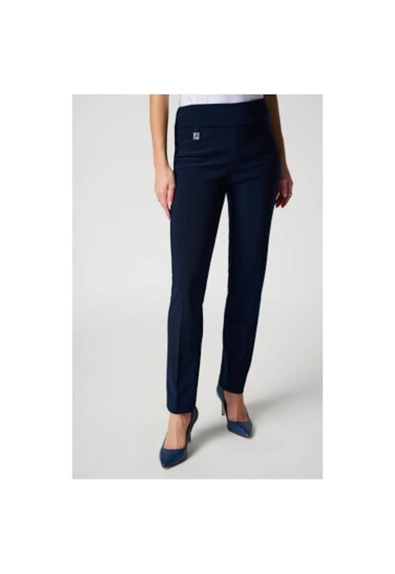 Pantaloni dama -  303594763 - Poliester - Albastru