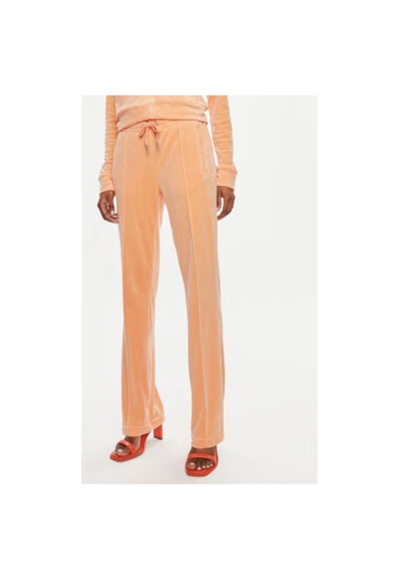 Pantaloni dama -  303896072 - Poliester - Portocaliu