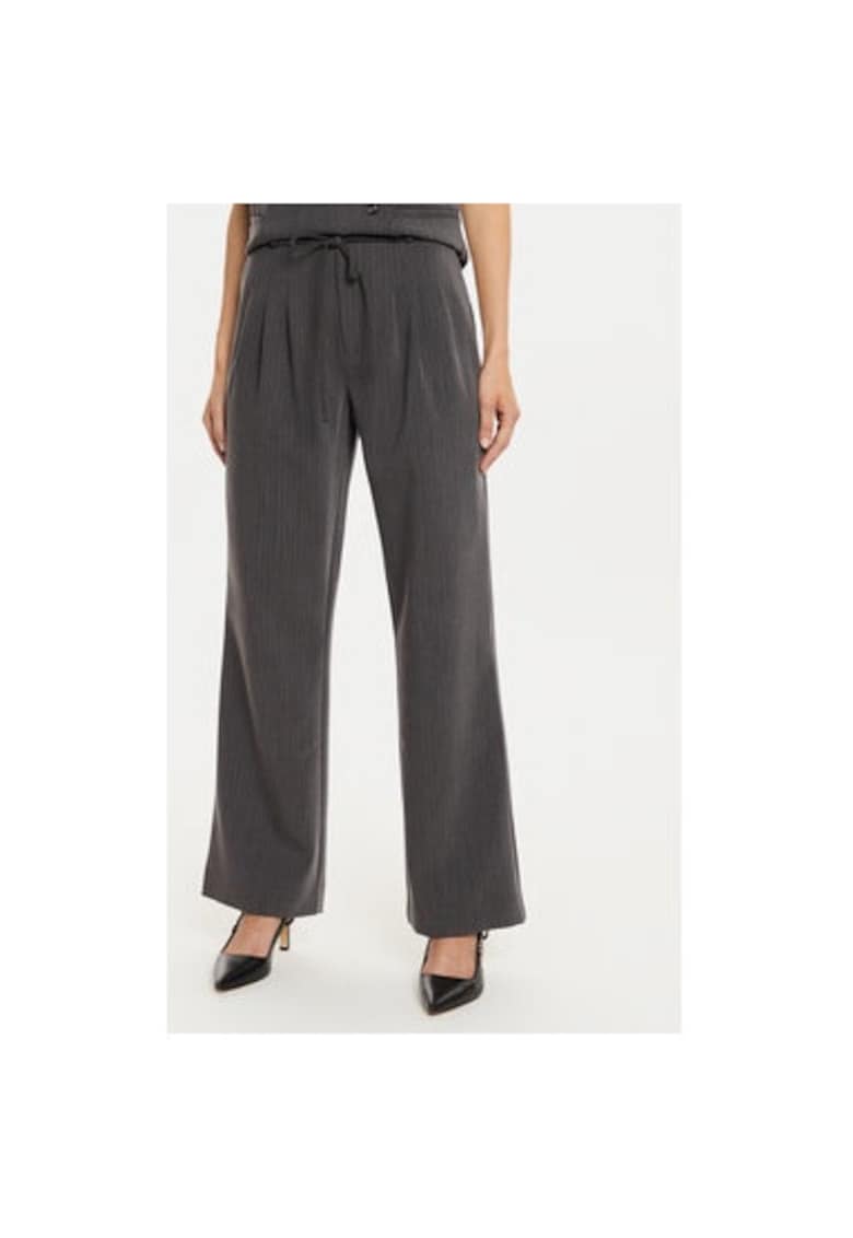 Pantaloni dama -  304176784 - Poliester/Viscoza - Gri