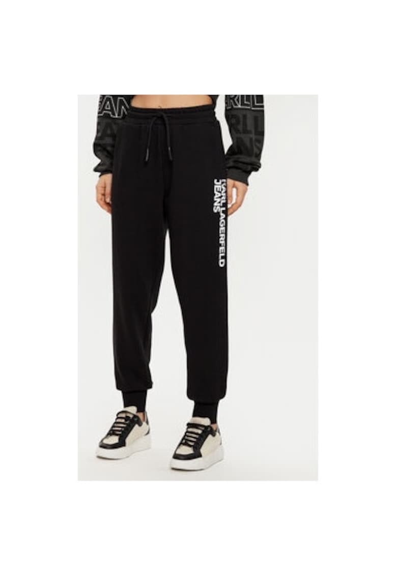 Pantaloni dama - 304582721 - Bumbac organic - Negru