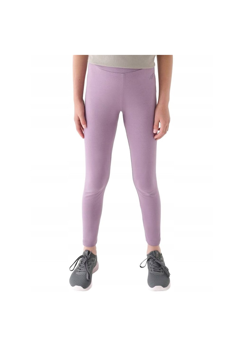 Pantaloni sport copii - jambiere F239 - bumbac 95% - violet - confortabile -