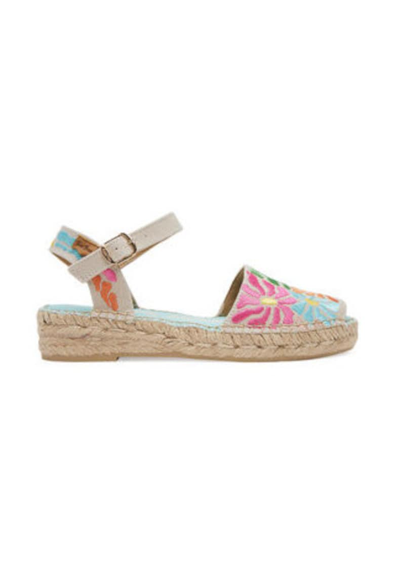 Espadrile dama  305032065 - Piele naturala - Multicolor