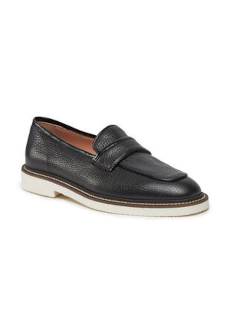 Mocasini dama piele - negru Mocasini dama piele - negru