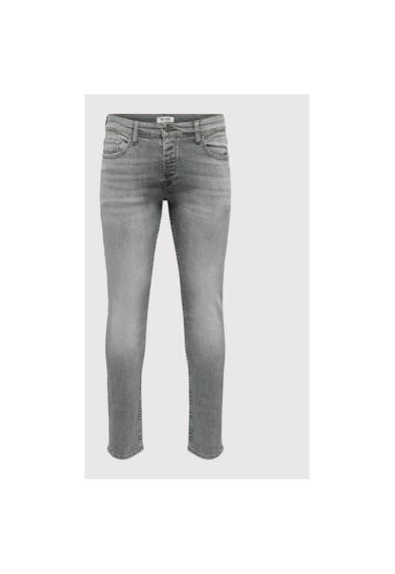 Blugi barbati - 300006801 - Bumbac - 39674 - Gri