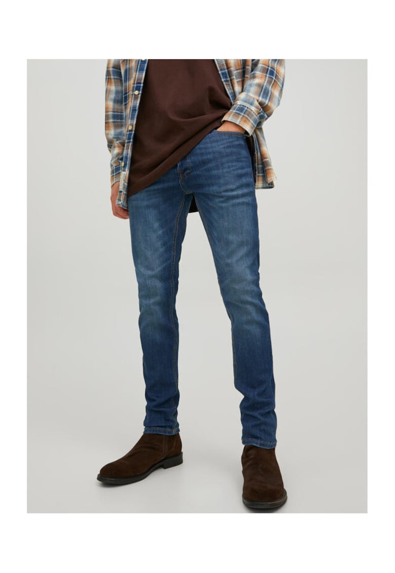Blugi barbati - 300894446 - Bumbac/Poliester - Albastru - Albastru