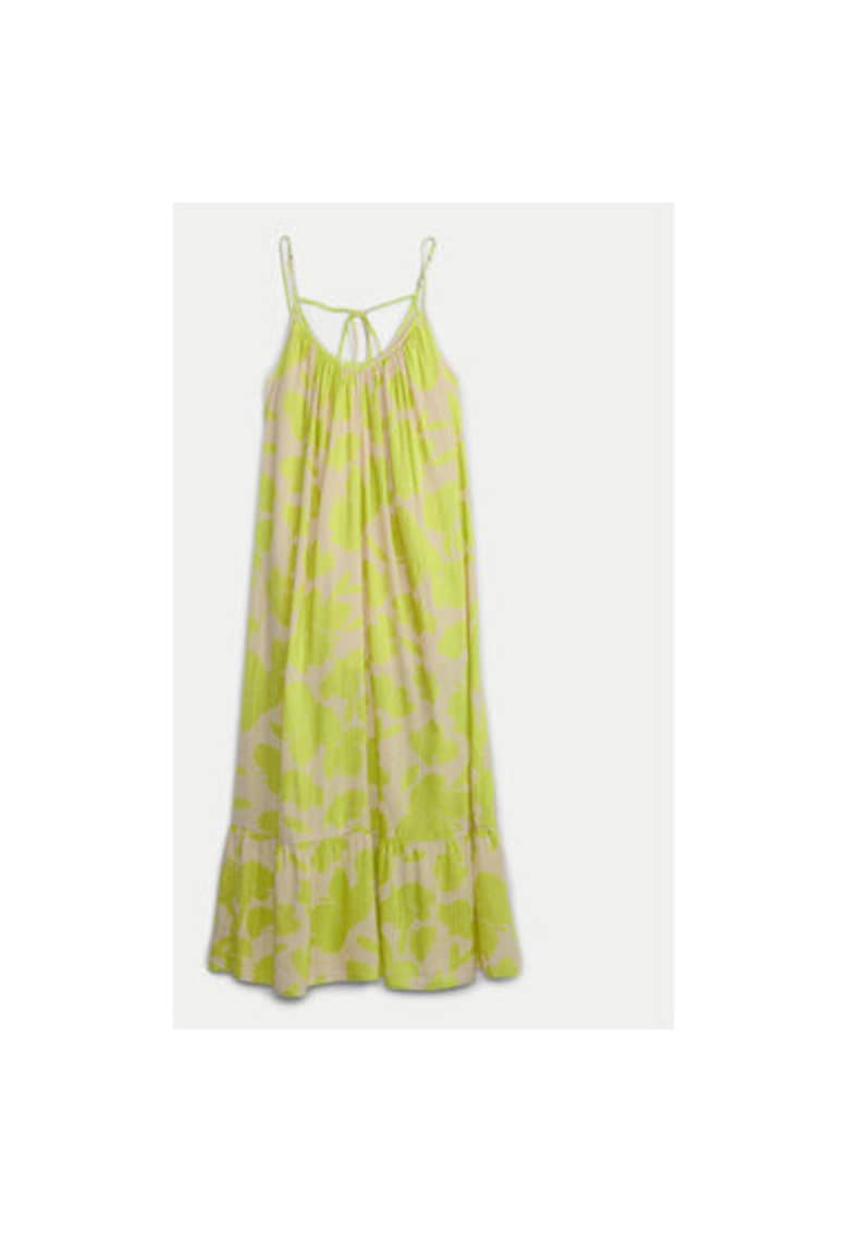 Rochie dama - 304508646 - Bumbac - Verde Rochie dama - 304508646 - Bumbac - Verde