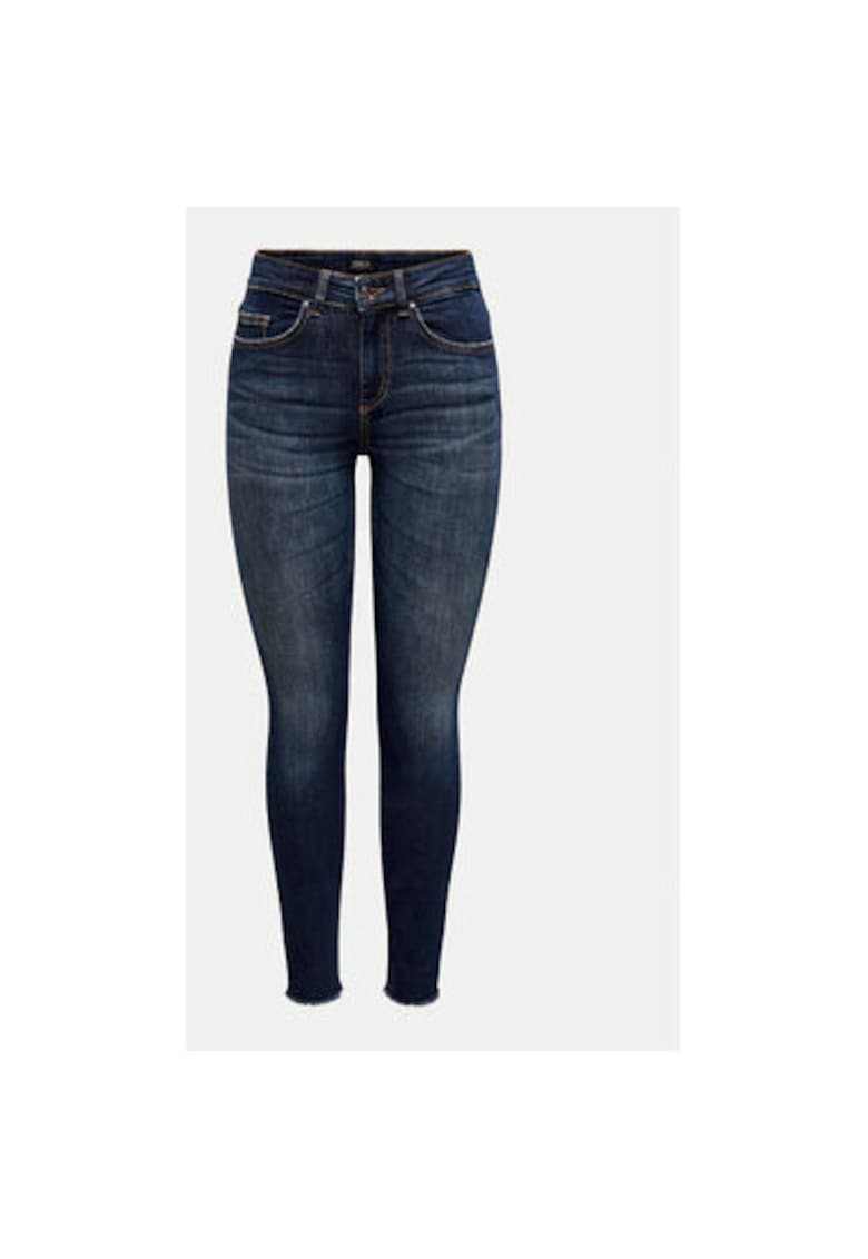 Blugi dama - 304502453 - Bumbac - Albastru Blugi dama - 304502453 - Bumbac - Albastru