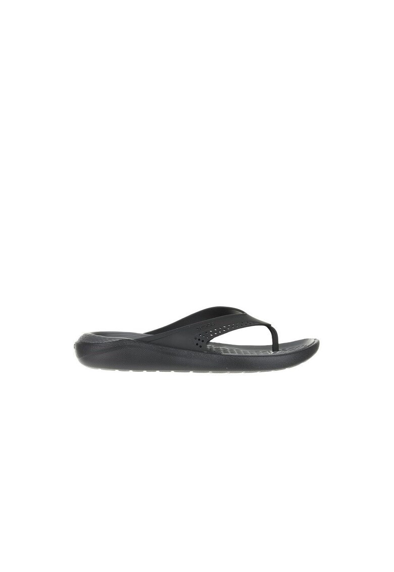 Slapi barbati Crocband - sintetic - negru -