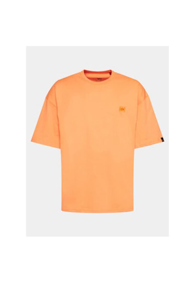 Tricou barbati - 303861988 - Bumbac - Portocaliu