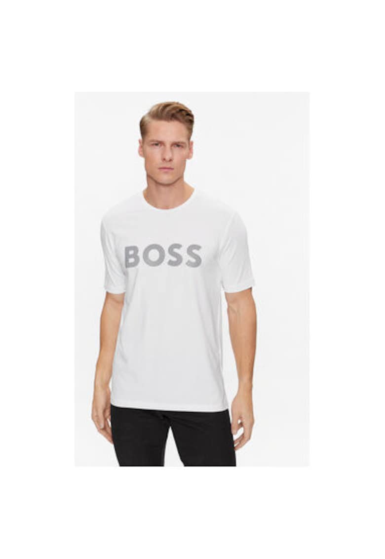 Tricou barbati - 303354534 - Bumbac - Alb - Alb
