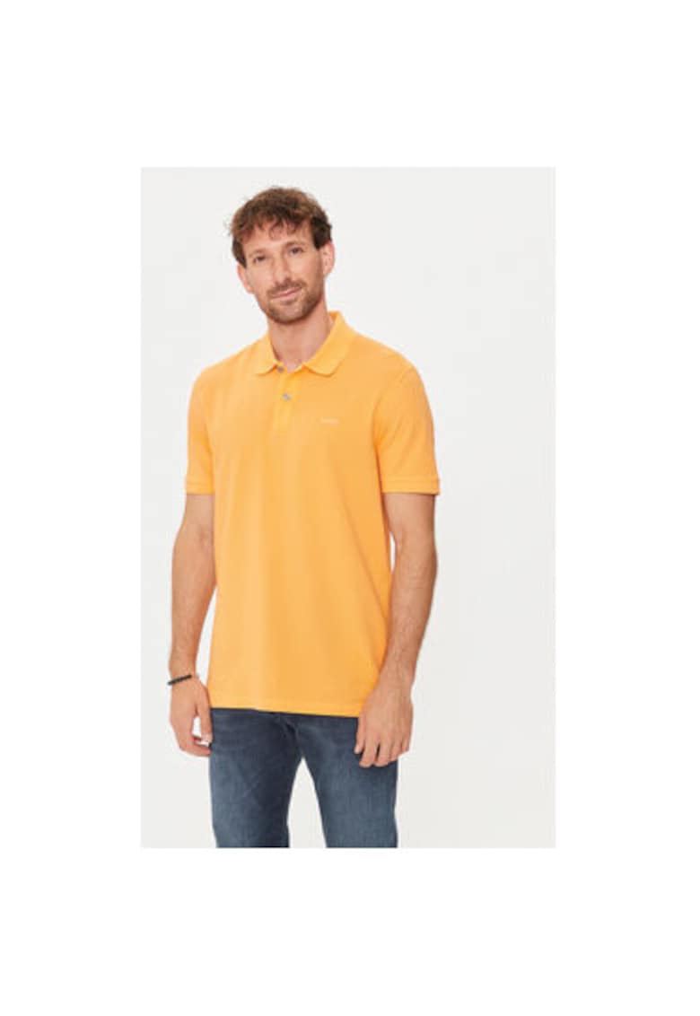 Tricou barbati -  303671983 - Bumbac organic/Bumbac - Portocaliu