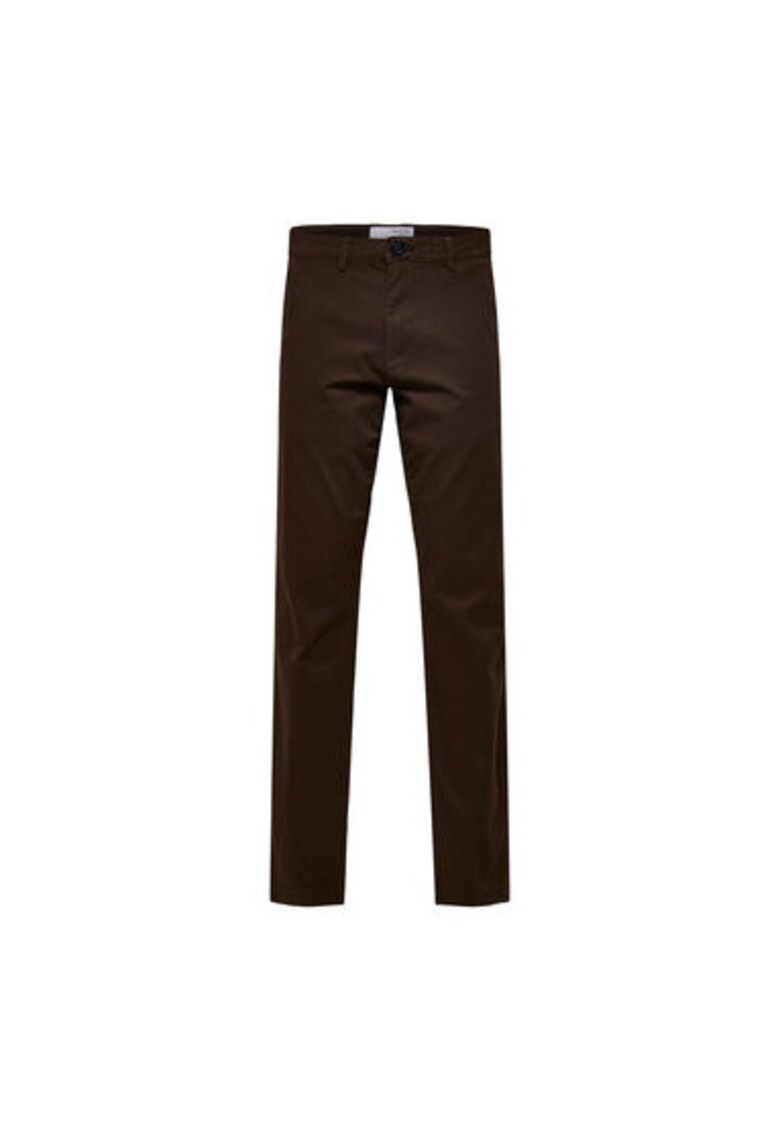 Pantaloni barbati - 302634224 - Bumbac - 43997 - Maro