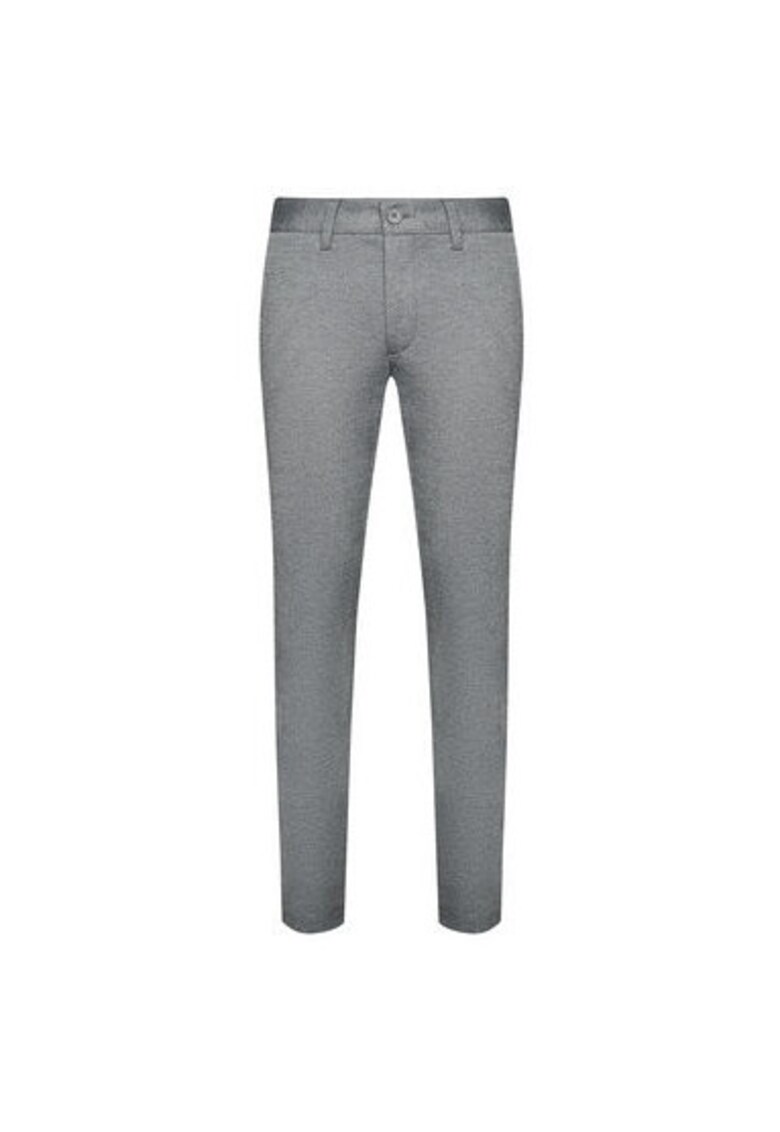 Pantaloni Barbati - 208502689 - Viscoza - Poliester - Gri - Gri