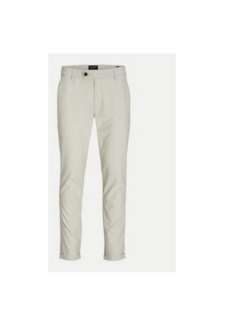 Pantaloni barbati - 304782244 - Poliester/Viscoza - Bej - Bej