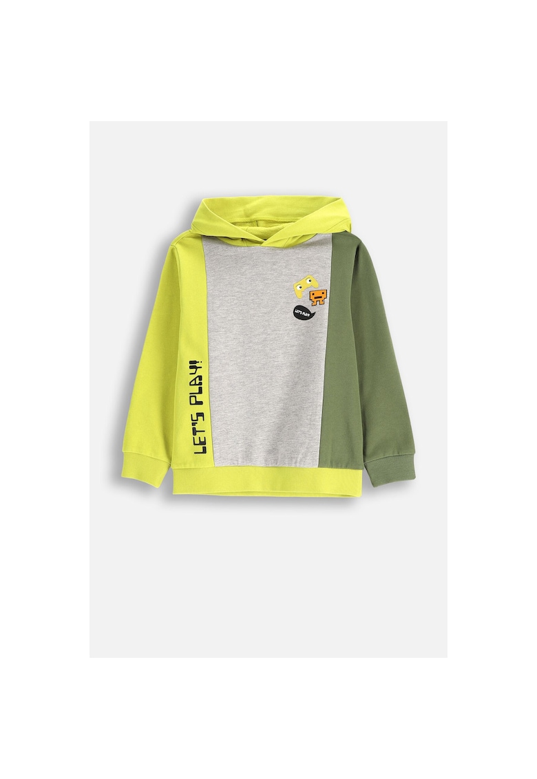 Hanorac cu design colorblock