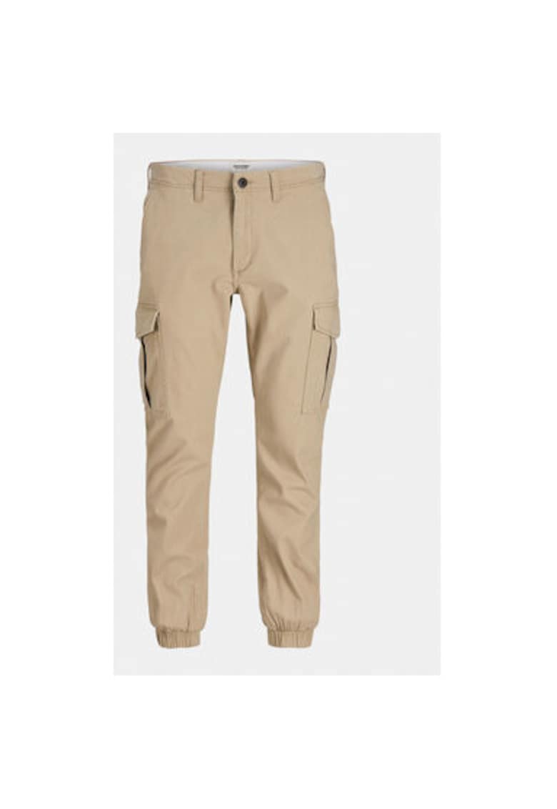 Pantaloni Barbati - Jack Jones - 303306113 - Bumbac - Elastan - Bej Pantaloni Barbati - Jack Jones - 303306113 - Bumbac - Elastan - Bej