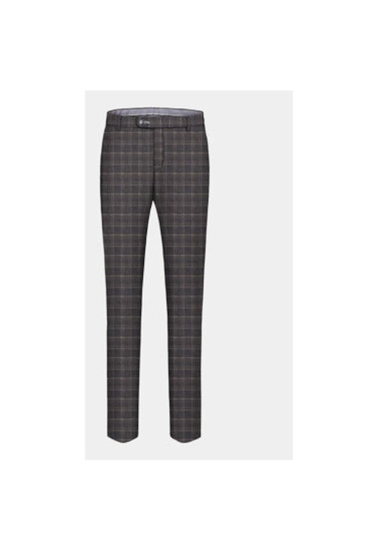 Pantaloni Barbati - 301153917 - Bumbac - Elastan - Maro