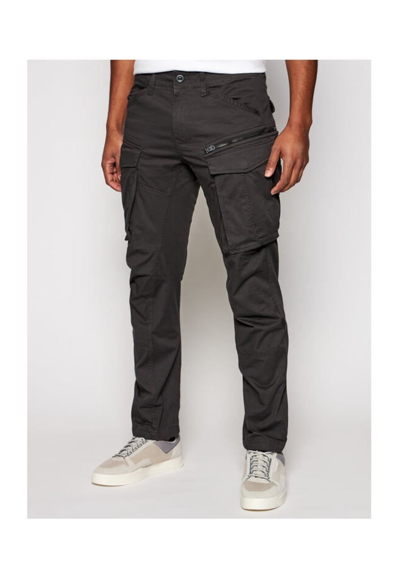 Pantaloni Barbati - G Star Raw - 207038189 - Bumbac - Elastan - W35-L34 US - Gri