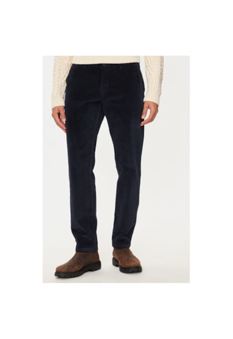 Pantaloni Barbati -  304192753 - Bumbac - Elastan - Albastru