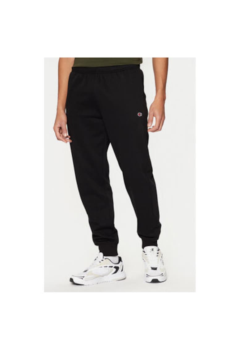 Pantaloni Barbati - 304699535 - Bumbac - Poliester - Negru - Negru