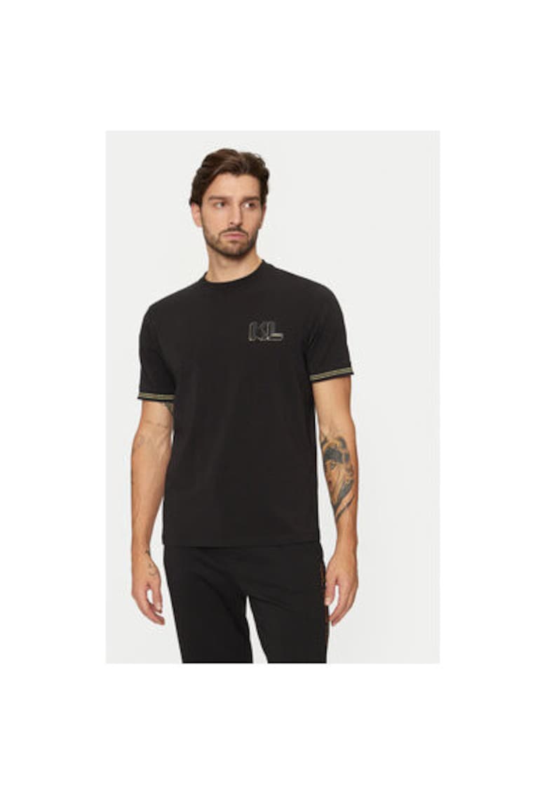Tricou barbati - 304612589 - Bumbac - Negru Tricou barbati - 304612589 - Bumbac - Negru